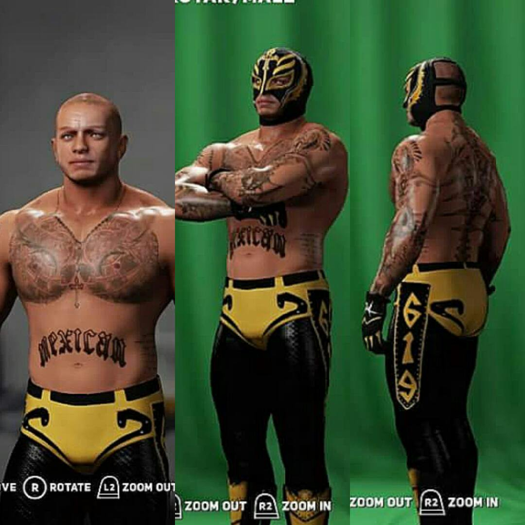 The Legendgood Guy Dee On Twitter Rey Mysterio 2018 Rr Attire throughout dimensions 1080 X 1080