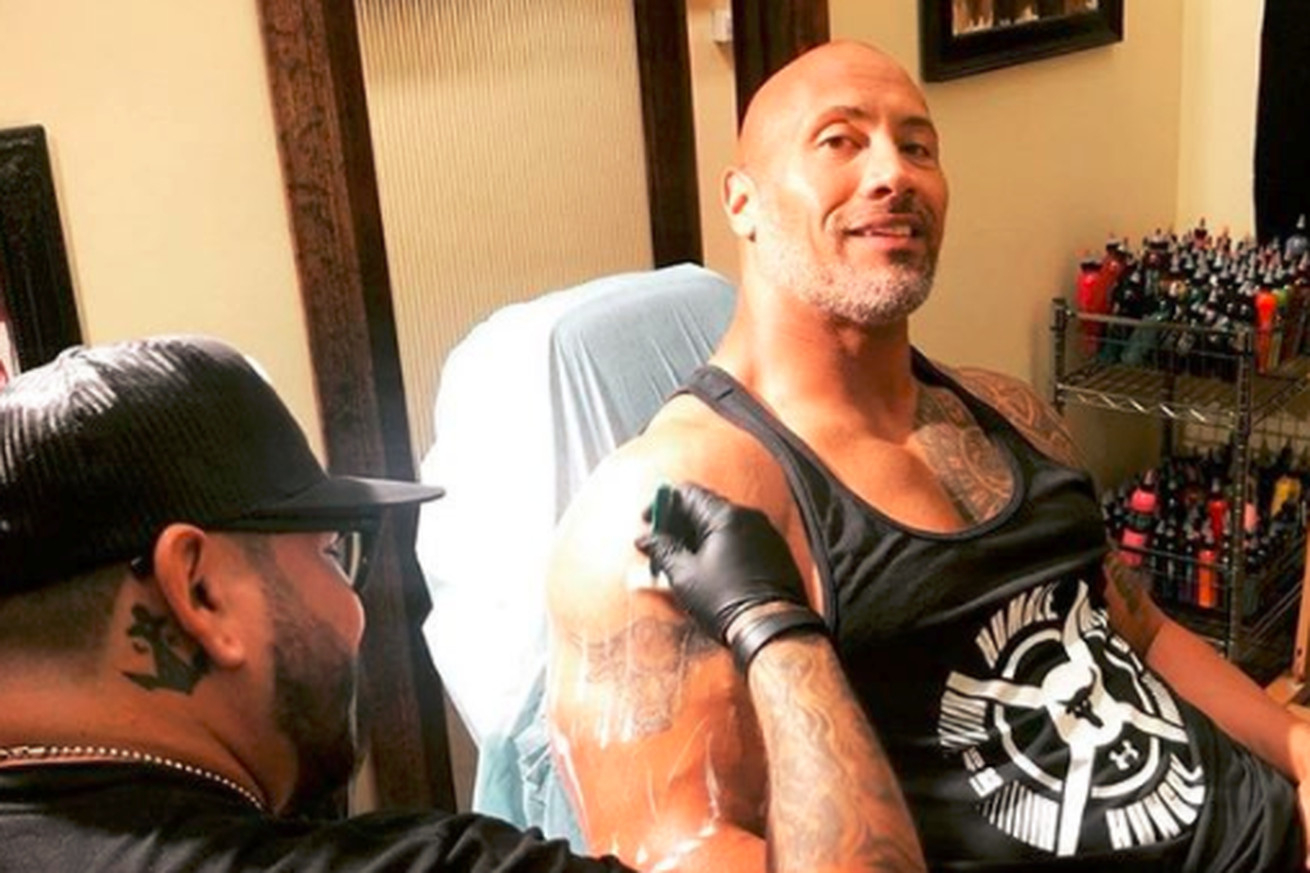 The Rocks New Tattoo Celebrity Tattoo Designs with measurements 1310 X 873