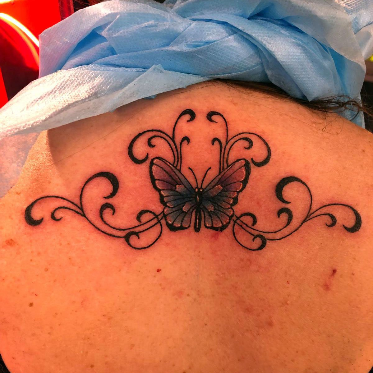 This Butterfly Tattoo Was Done Mark For Lv Tattoo And Piercing pertaining to dimensions 1200 X 1200