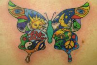 This Cute Butterfly Tattoo Is Based On A Hippy Doodle And Includes A regarding size 1280 X 960