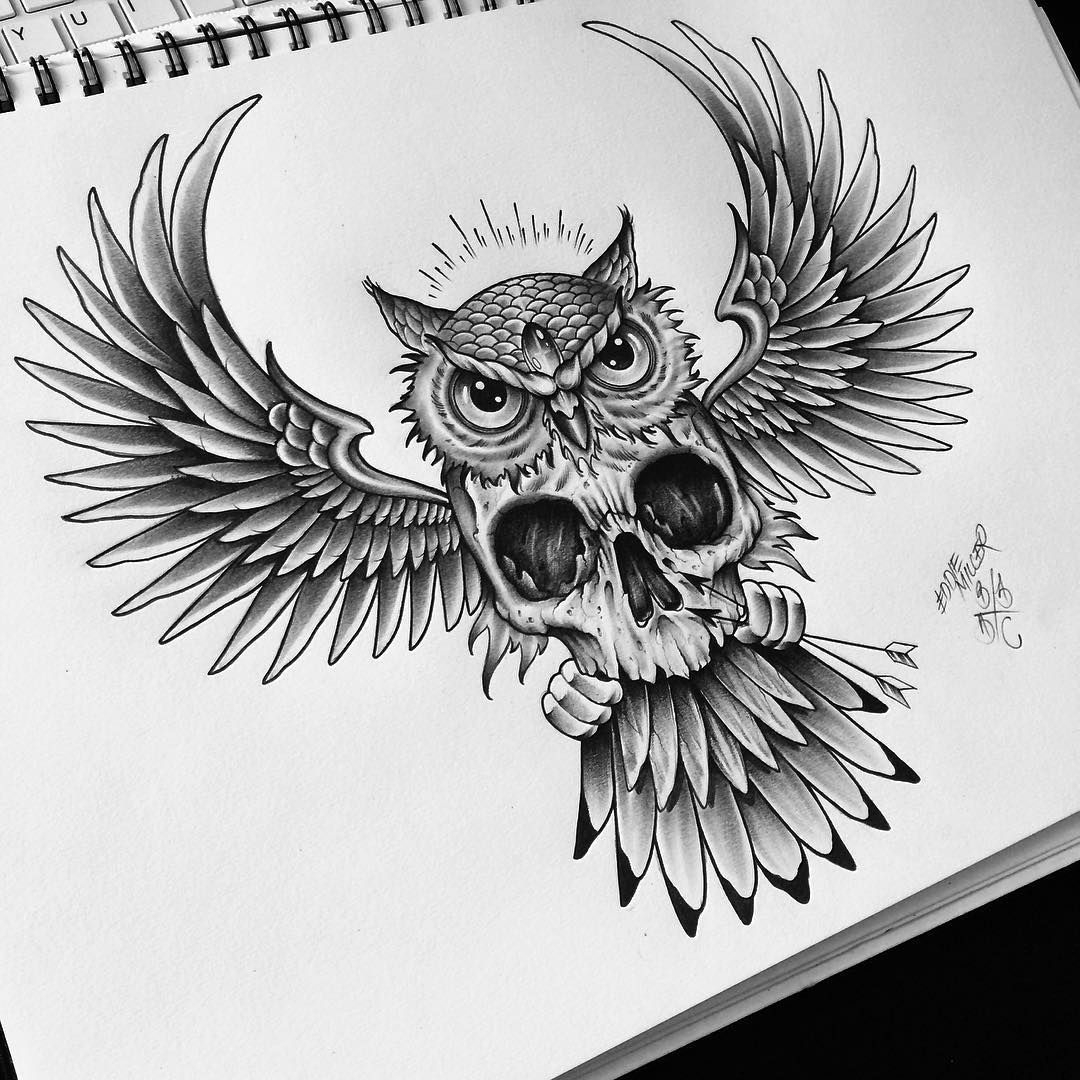 This Is Extremely Cool Owl Tatto pertaining to size 1080 X 1080