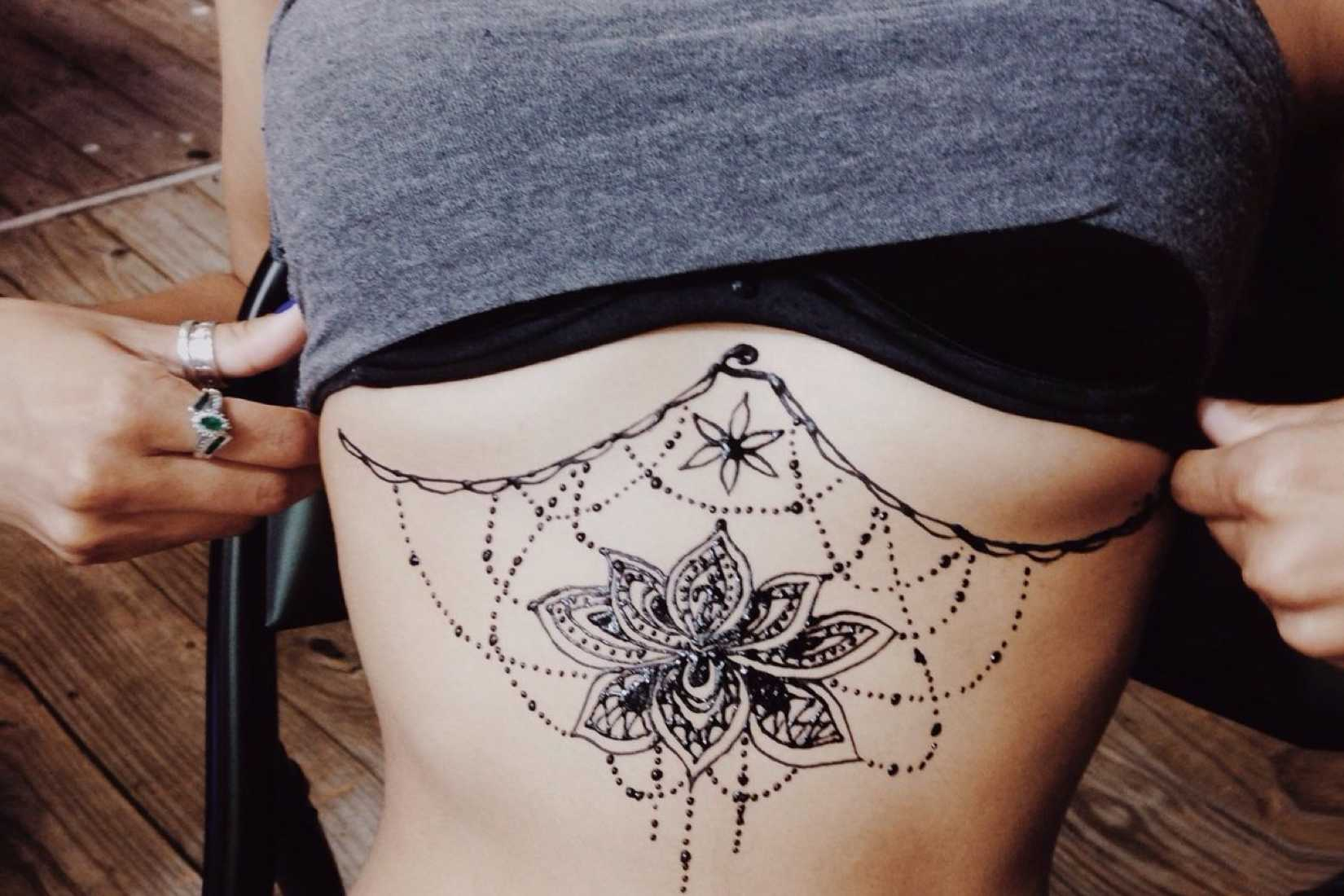 Tips For Sternum Tattoos Painfulpleasures Inc with regard to proportions 1650 X 1100