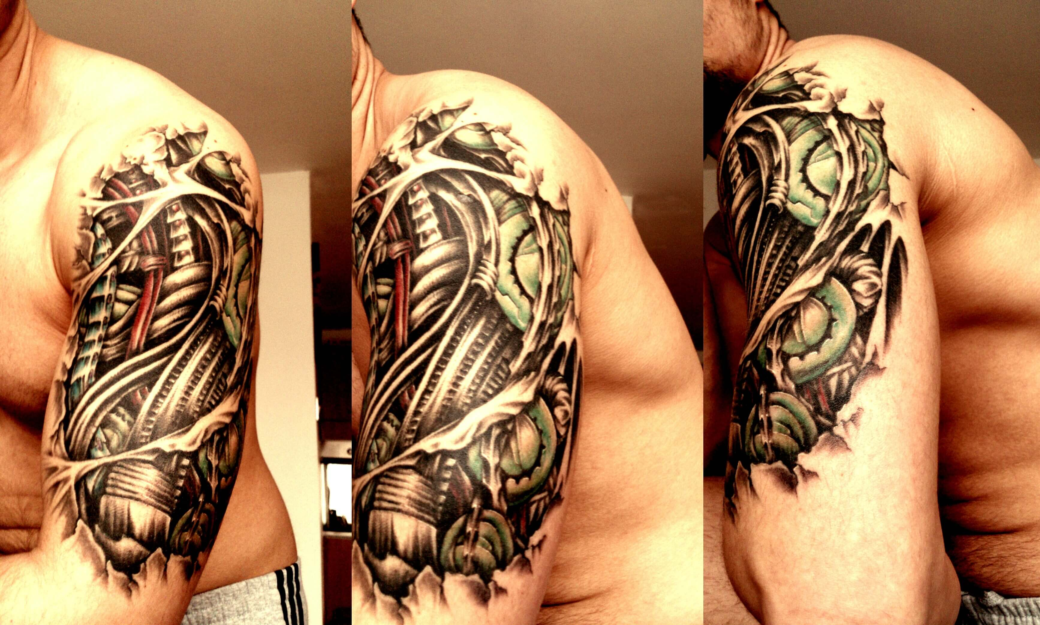 Top 80 Best Biomechanical Tattoos For Men Improb inside measurements 3469 X 2085