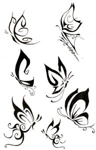 Tribal Butterflies Tattoos Designs with regard to size 736 X 1152