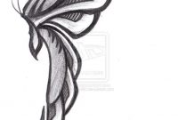Tribal Butterfly Side View Ashes360 Tatoo Wings Drawing within measurements 663 X 1204