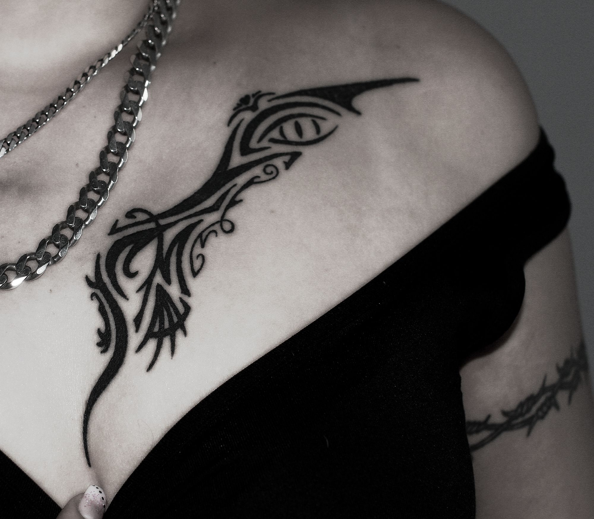 Tribal Chest Tattoos For Women Tribal Tattoos For Women Tribal inside size 2000 X 1746