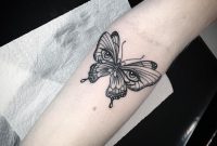 Trippy Blackwork Butterfly Tattoo Miltonreistatuador throughout sizing 900 X 900