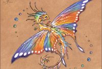 Tropical Butterfly Dragon Tattoo Design Alviaalcedo On with sizing 1004 X 795