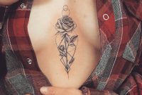 Underboob Tattoo Lotus Rose Tattoos Tattoos Underboob Tattoo regarding proportions 1631 X 1647