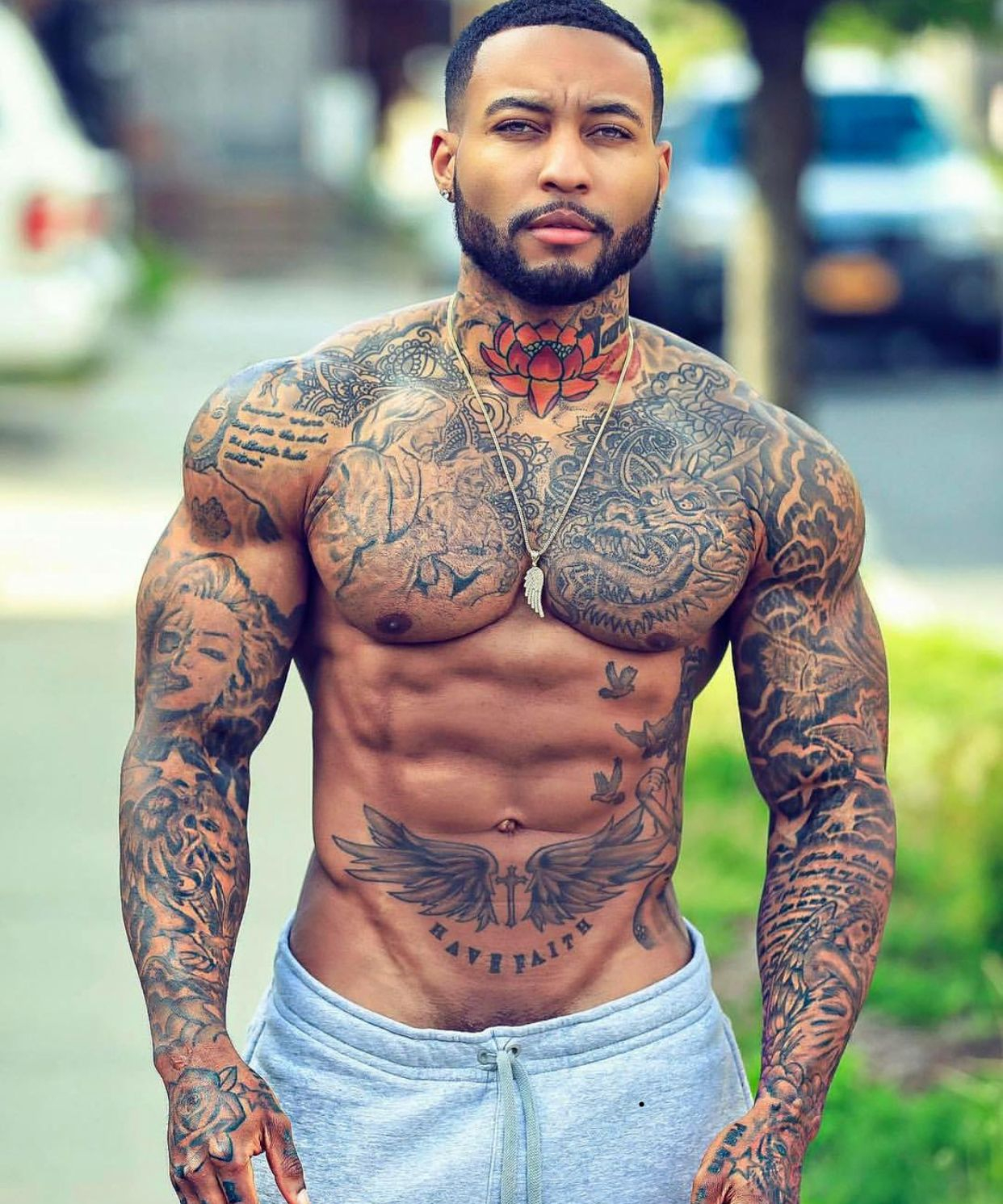 Black Male Chest Tattoos Arm Tattoo Sites