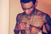 Want That Kiss Tattoo Thats On His Chest Music Soulja Boy Boys for sizing 2048 X 2048