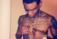 Want That Kiss Tattoo Thats On His Chest Music Soulja Boy Boys inside proportions 2048 X 2048
