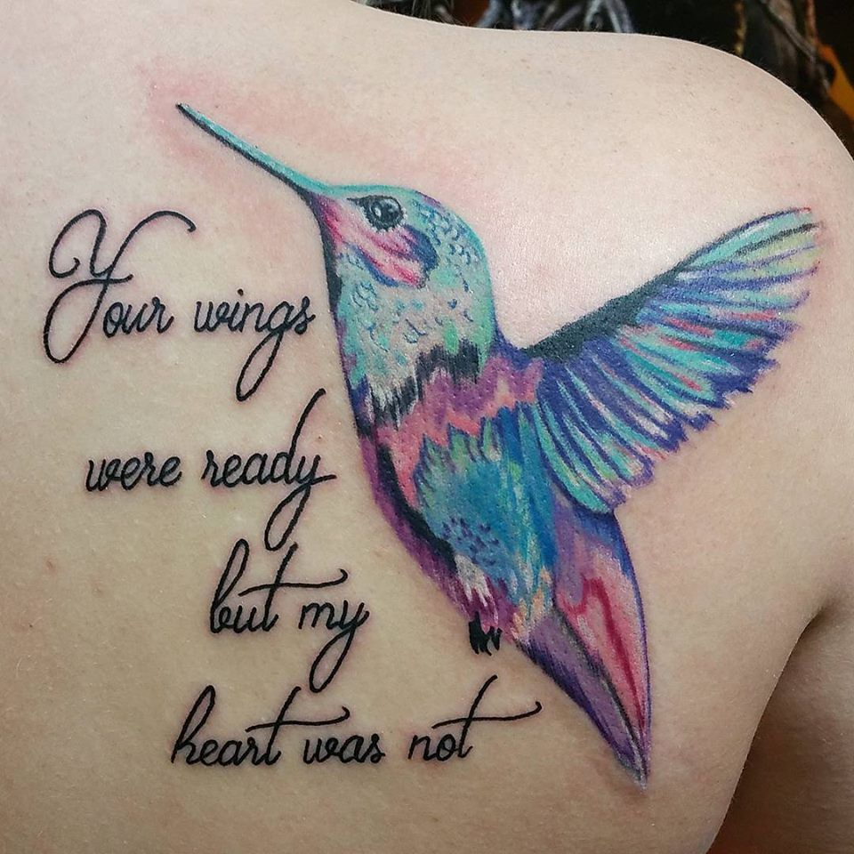 Watercolor Hummingbird Tattoo Tattoos Hummingbird Tattoo Meaning intended for proportions 960 X 960