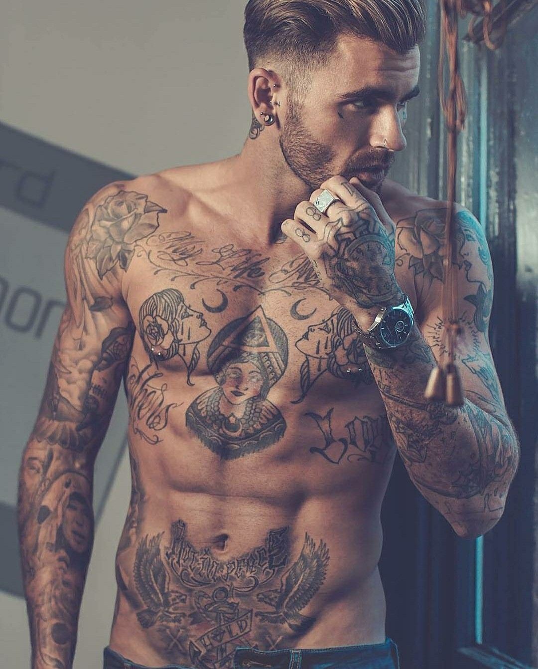 Well Hello There Sir Sexy In 2019 Tattoos For Guys Hot Guys regarding measurements 1080 X 1342