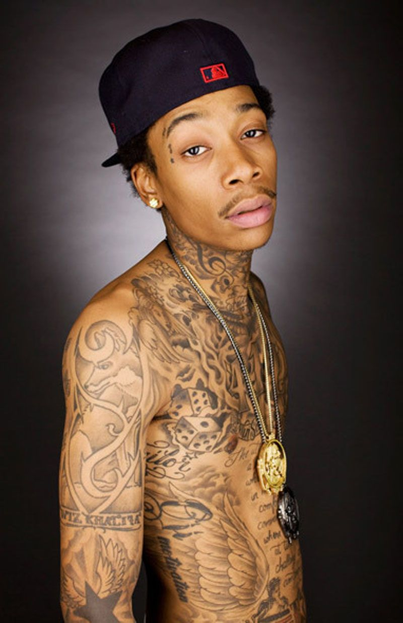 Wiz Khalifa Sexy Guys Wiz Khalifa Tattoos The Wiz Wiz Khalifa with regard to dimensions 800 X 1236