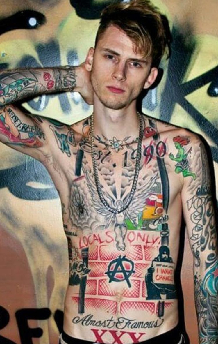 Mgk Without Tattoos